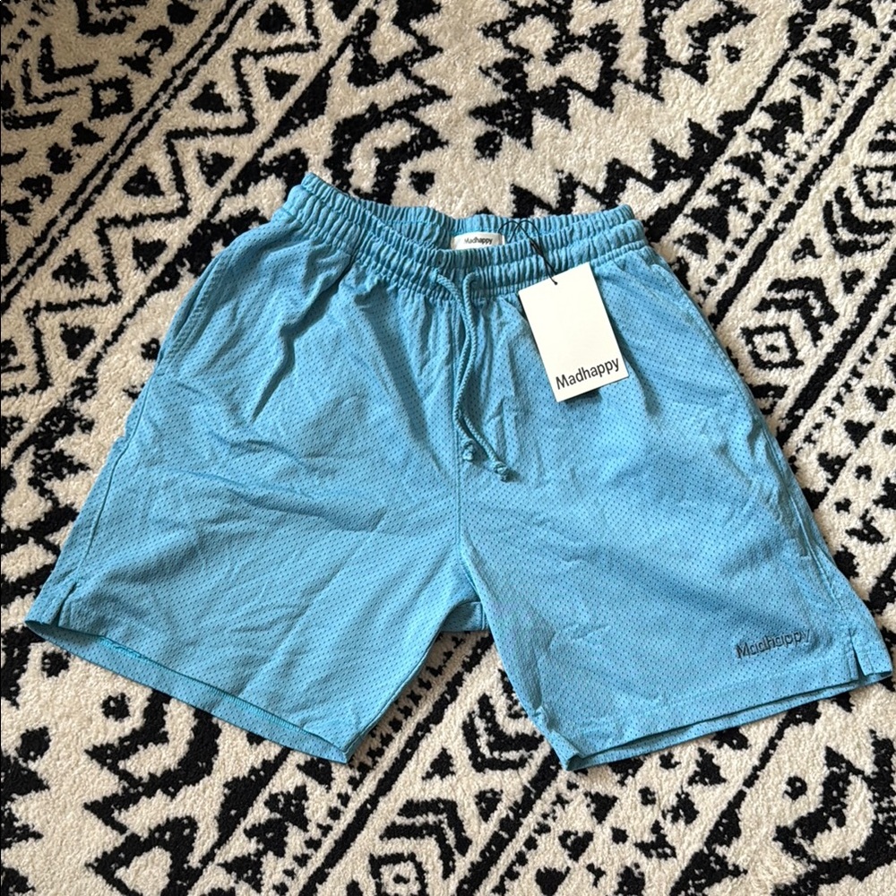 NWT: Madhappy Blue Mesh Shorts